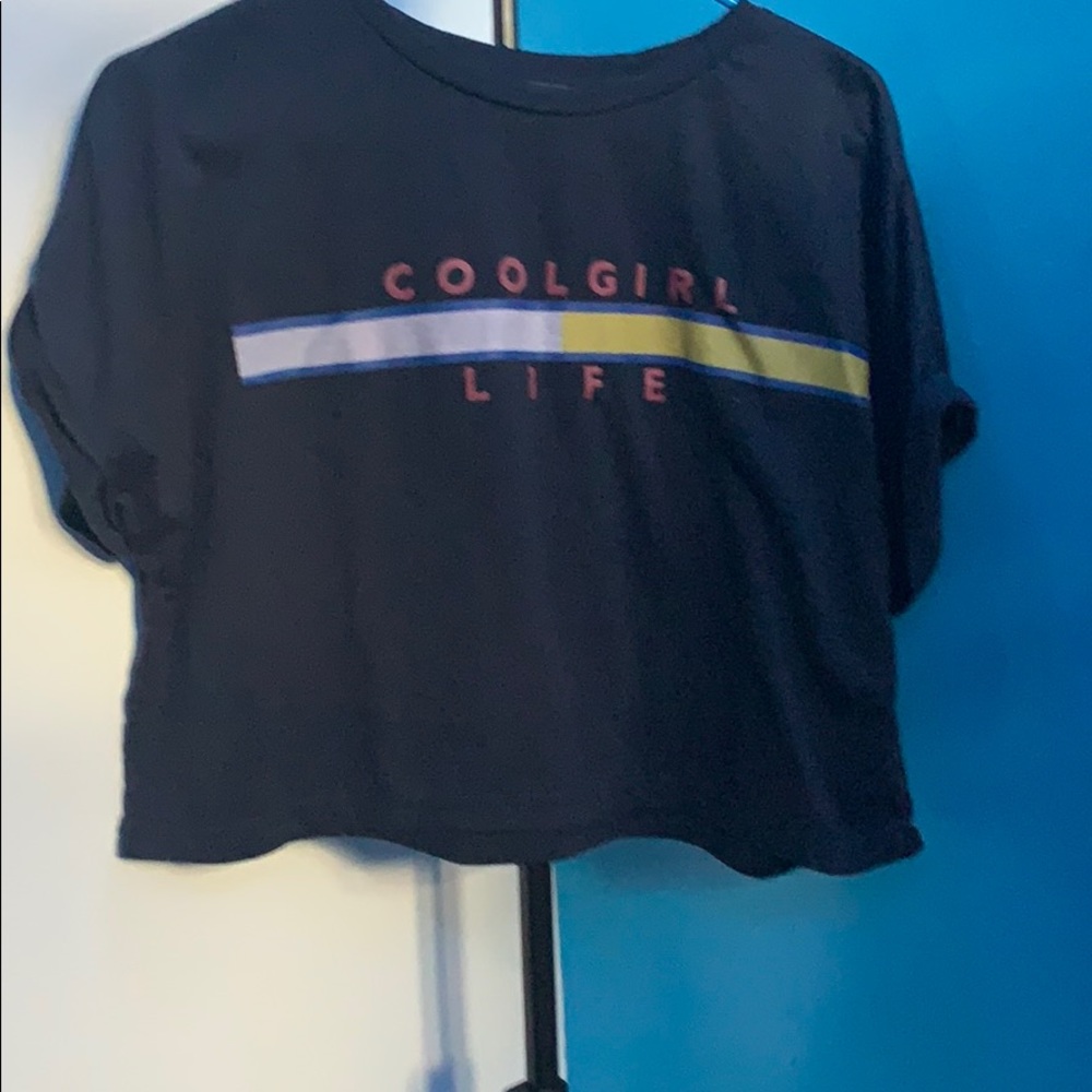 Cropped shirt